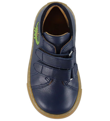 Angulus Sneakers m. Dinosaur - Blå