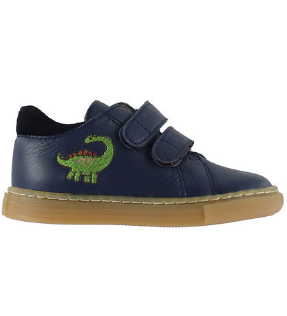 Angulus Sneakers m. Dinosaur - Blå