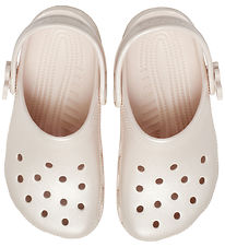 Crocs Sandaler - Classic Pearl Shine Clog K - Rosa
