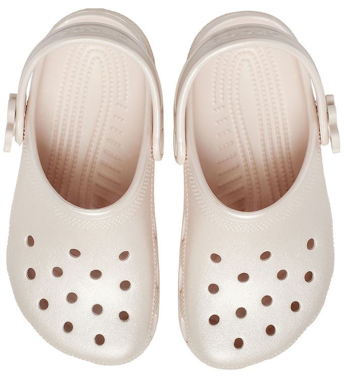 Crocs Sandaler - Classic Pearl Shine Clog K - Rosa