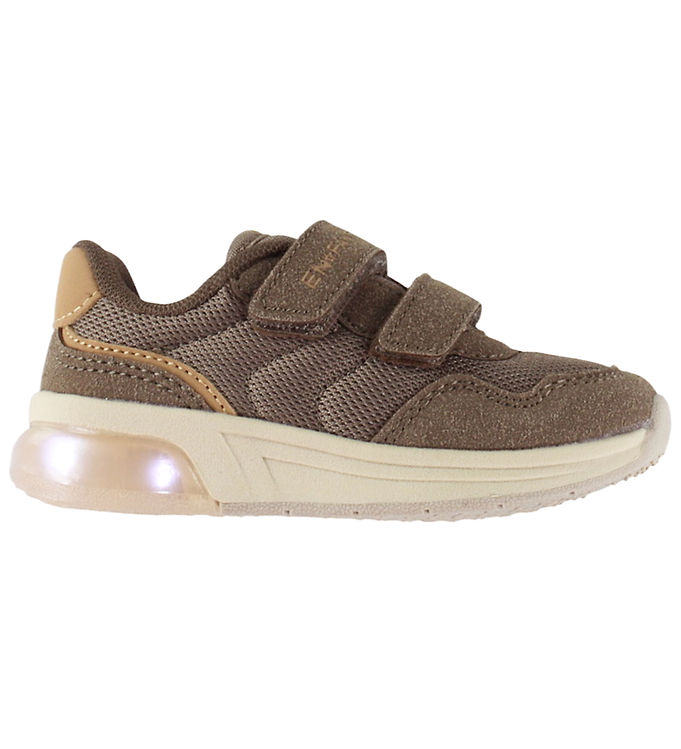 En Fant Sneakers m. Velcro/Lys - Morel