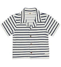 En Fant T-shirt - Stripe - Medieval Blue