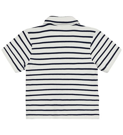 En Fant T-shirt - Stripe - Medieval Blue