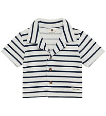 En Fant T-shirt - Stripe - Medieval Blue
