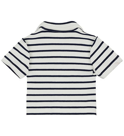 En Fant T-shirt - Stripe - Medieval Blue