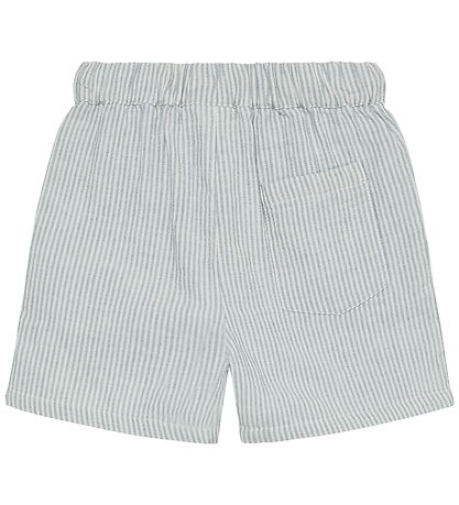 En Fant Shorts - Muslin Stripe - Citadel