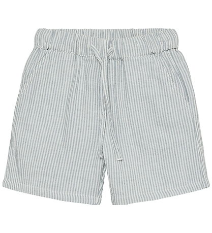 En Fant Shorts - Muslin Stripe - Citadel