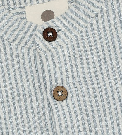 En Fant Skjorte - Muslin Stripe - Citadel