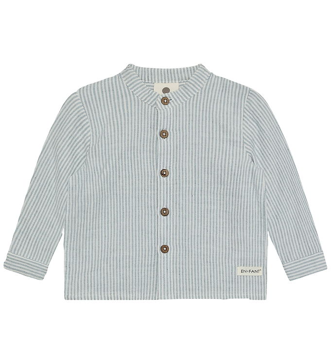 En Fant Skjorte - Muslin Stripe - Citadel billede