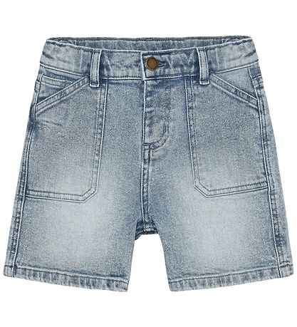 En Fant Shorts - Denim - Light Blue Denim