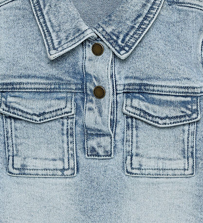 En Fant Kjole - Denim - Light Blue Denim