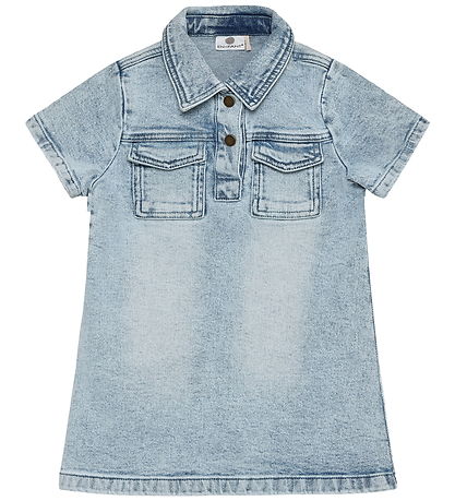 En Fant Kjole - Denim - Light Blue Denim