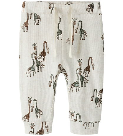 Name It Bukser - Rib - Noos - NbmFridolin - Peyote Melange/Agave