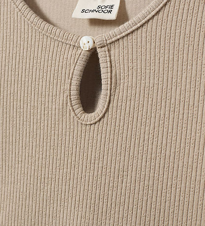 Sofie Schnoor Bluse - Rib - Bomuld/Viskose - BailoSY - Deer