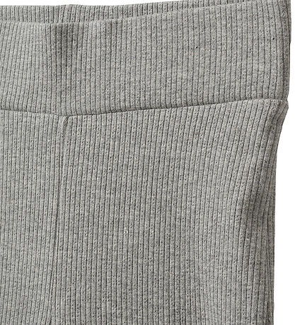 Sofie Schnoor Bukser - Rib - Bomuld/Viskose - CelesteSY - Grey M