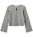 Sofie Schnoor Bluse - Rib - BailoSY - Grey Melange