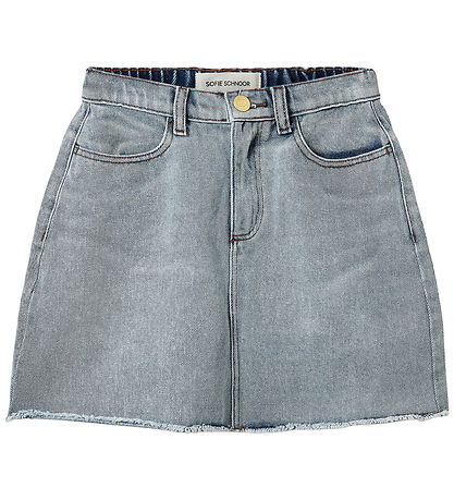 Sofie Schnoor Denimnederdel - CallySY - Denim Blue