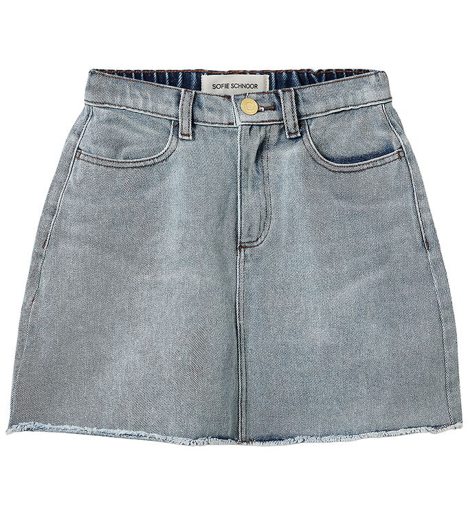 Sofie Schnoor Denimnederdel - CallySY - Denim Blue