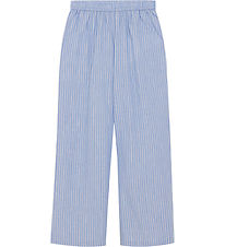 Creamie Natbukser - Woven Stripe - Blue Lustre