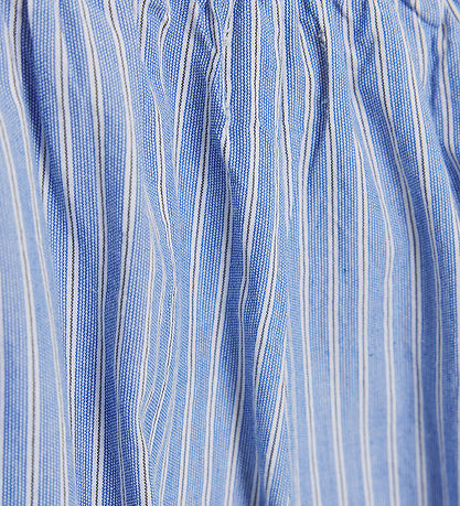 Creamie Natbukser - Woven Stripe - Blue Lustre