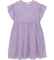 Creamie Kjole - Flower Dobby - Lavender Frost