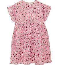 Creamie Kjole - Flower Dobby - Rose Smoke