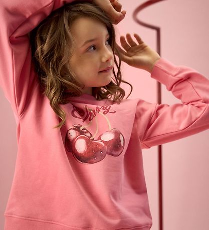 Creamie Sweatshirt - Confetti m. Kirsebær