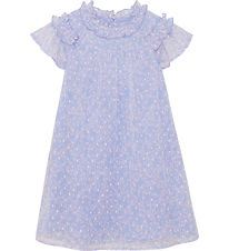 Creamie Kjole - Lurex Stripe - Heather