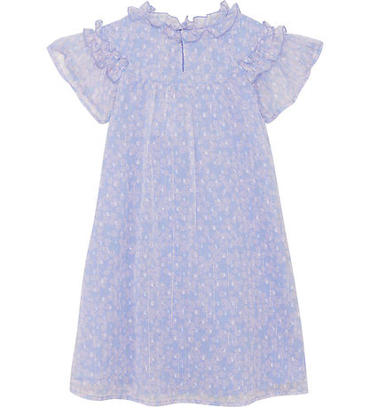 Creamie Kjole - Lurex Stripe - Heather