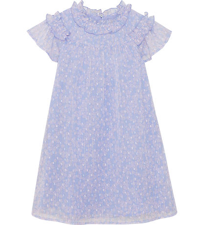 Creamie Kjole - Lurex Stripe - Heather