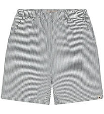 Huttelihut Shorts - Bering Sea/Hvidstribet