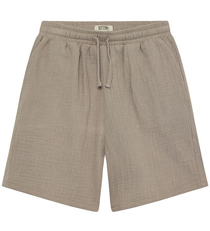 Huttelihut Shorts - Musselin - Moon Rock