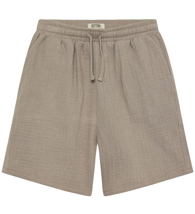Huttelihut Shorts - Musselin - Moon Rock