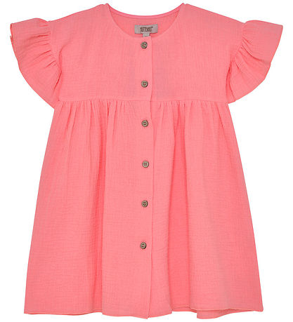 Huttelihut Kjole - Musselin - Plumeria