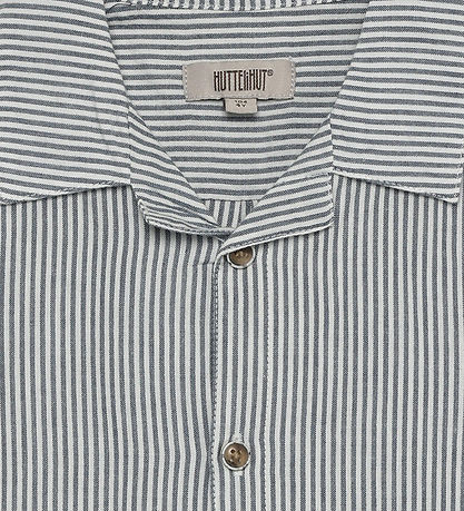 Huttelihut Skjorte k/æ - Stripe - Bering Sea