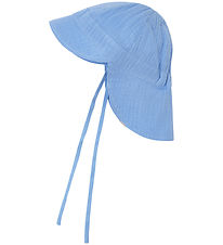 Huttelihut Legionærhat - Musselin - Della Robbia Blue