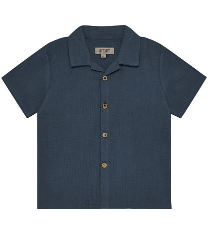 Huttelihut Skjorte k/æ - Musselin - Bering Sea