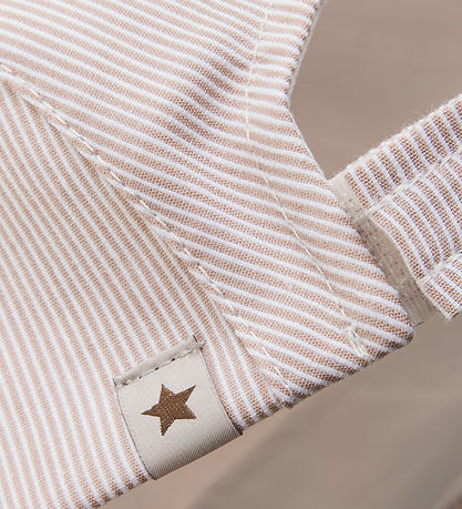 Huttelihut Kasket - White Pepper m. Striber