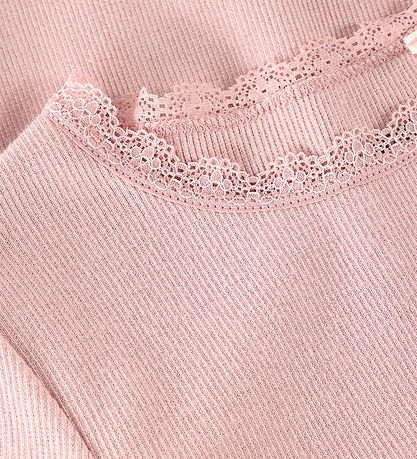 Huttelihut T-shirt - Rib - Pale Mauve