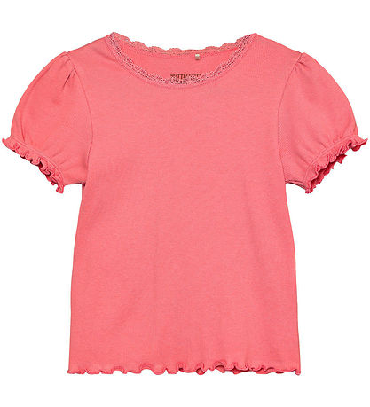 Huttelihut T-shirt - Rib - Plumeria