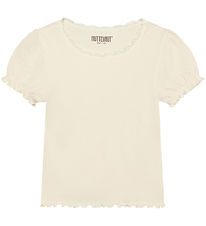Huttelihut T-shirt - Rib - Antique White