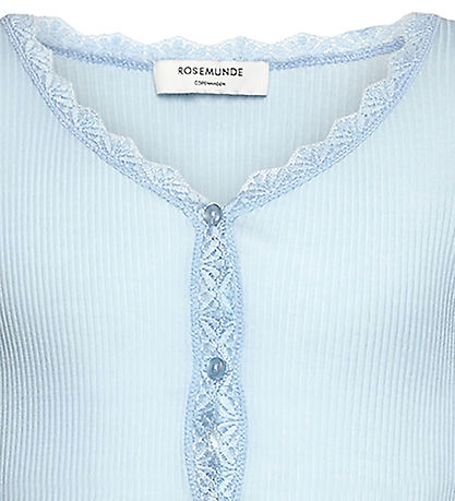 Rosemunde Cardigan - Rib - Modal - RkBalta - Nantucket Blue