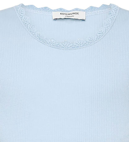 Rosemunde T-shirt - Rib - Modal - RkBalta - Nantucket Blue