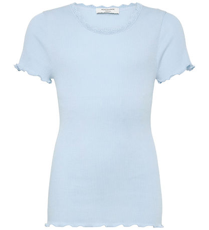 Rosemunde T-shirt - Rib - Modal - RkBalta - Nantucket Blue
