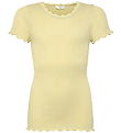 Rosemunde T-shirt - Rib - Modal - RkBalta - Flan