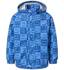 Molo Regnjakke - PE - Waiton - Vibe Checks Blu