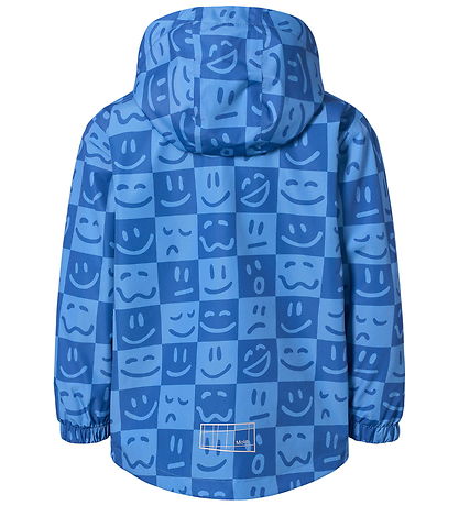 Molo Regnjakke - PE - Waiton - Vibe Checks Blu