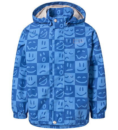 Molo Regnjakke - PE - Waiton - Vibe Checks Blu