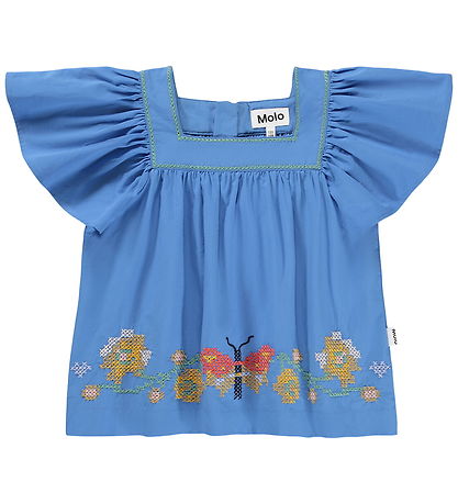 Molo Bluse - Rosalyn - Blue Flower