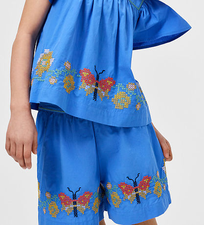 Molo Shorts - Ally - Blue Flower